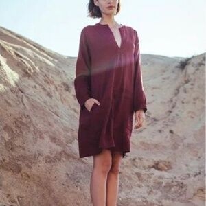 Sugar Candy Mountain Capucine Dress 100% Linen S